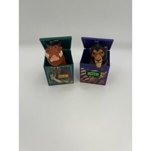 lion king finger puppets set of 2 Vintage